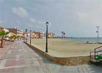 Los Alcazares beach.